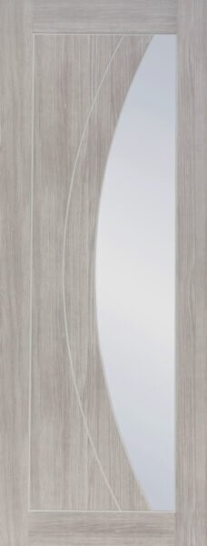 White Grey Salerno with clear glass