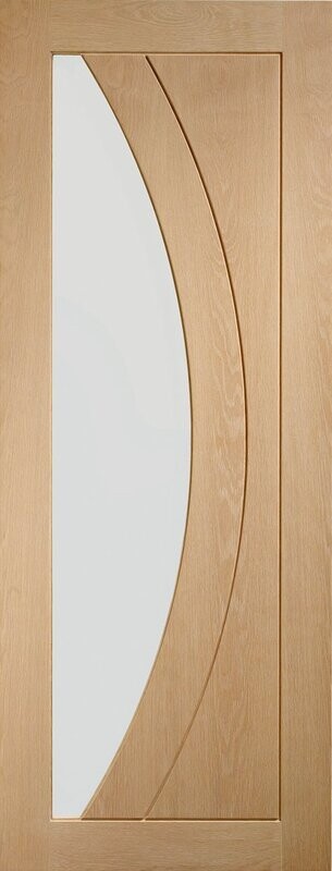 Pre-Finished Salerno with Clear Glass