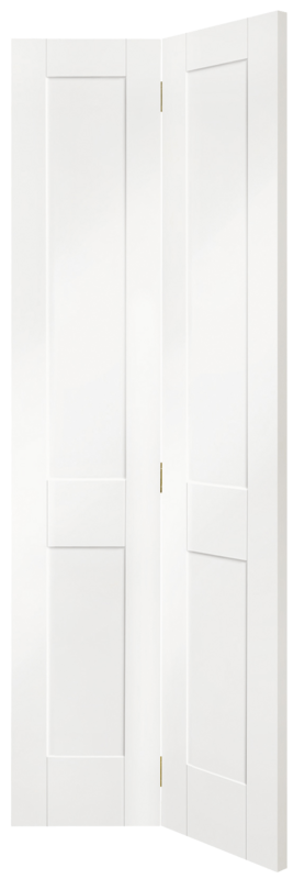 Internal White Primed Victorian Shaker Bi-Fold