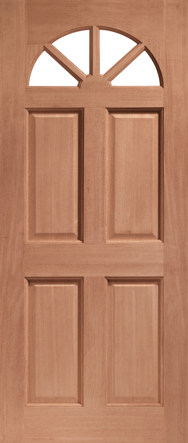 External Hardwood Dowelled Unglazed Carolina Door
