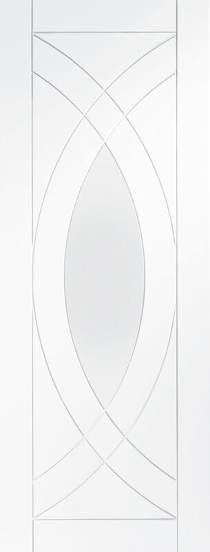 Internal White Primed Treviso with Clear Glass
