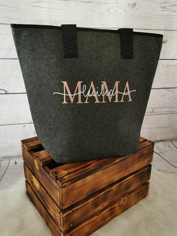Filz- Shopper "Mama"