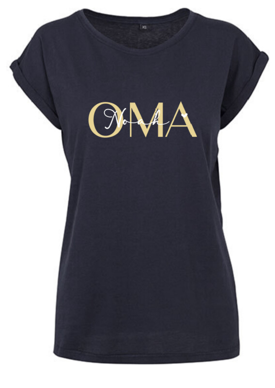 Damen- T-Shirt oversized "OMA"