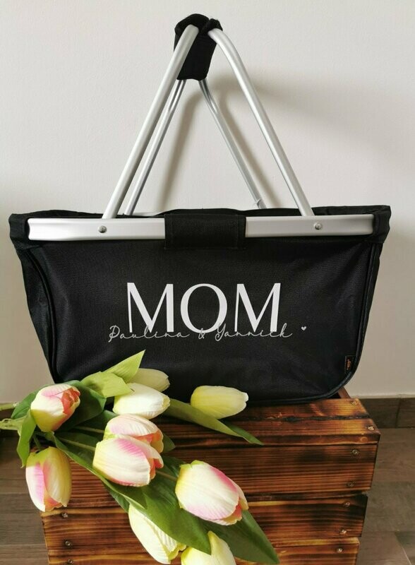 Einkaufskorb "MOM" oder "OMA"