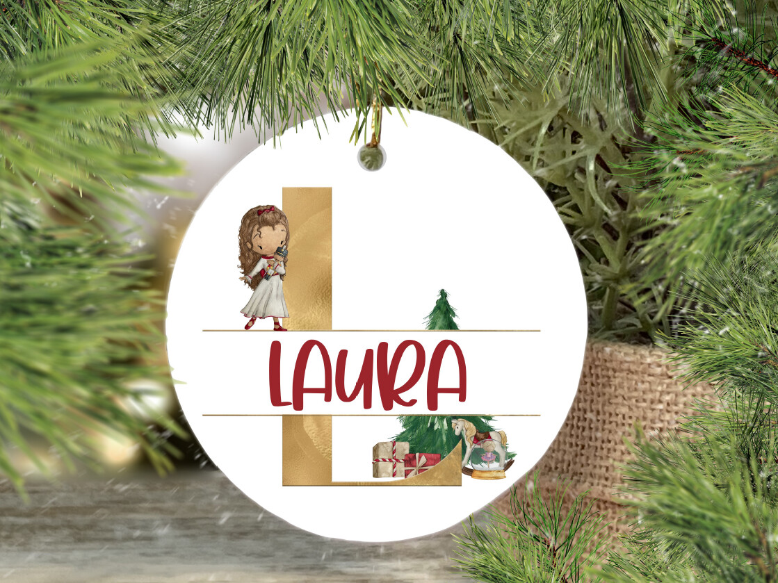 Keramik-Anhänger "Alphabet Geschenke"