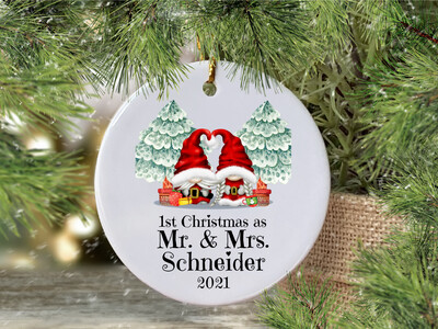 Keramik-Anhänger "Wichtel Mr. & Mrs."