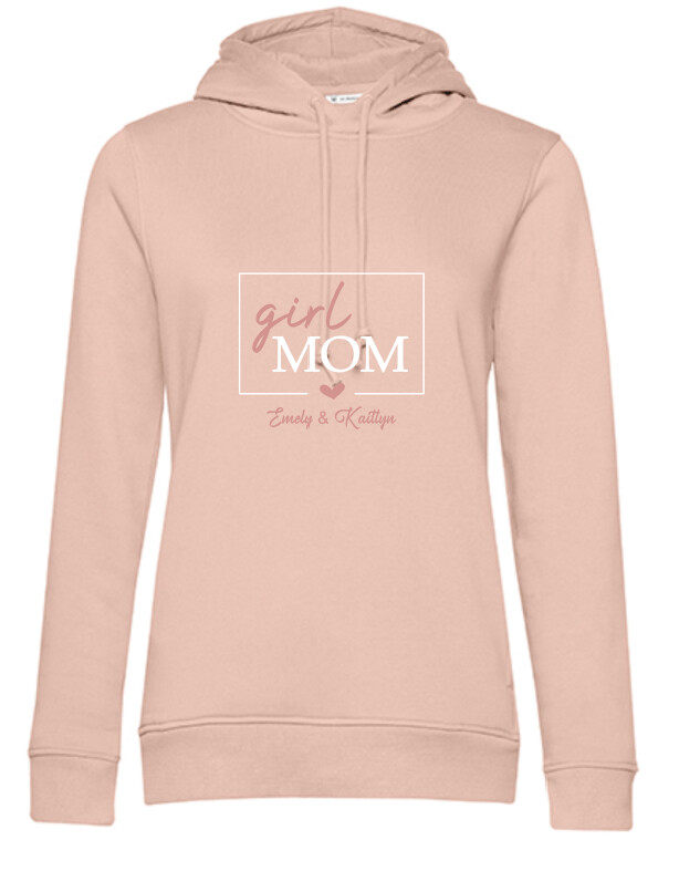 Damen-Hoodie "girl/boy MOM"