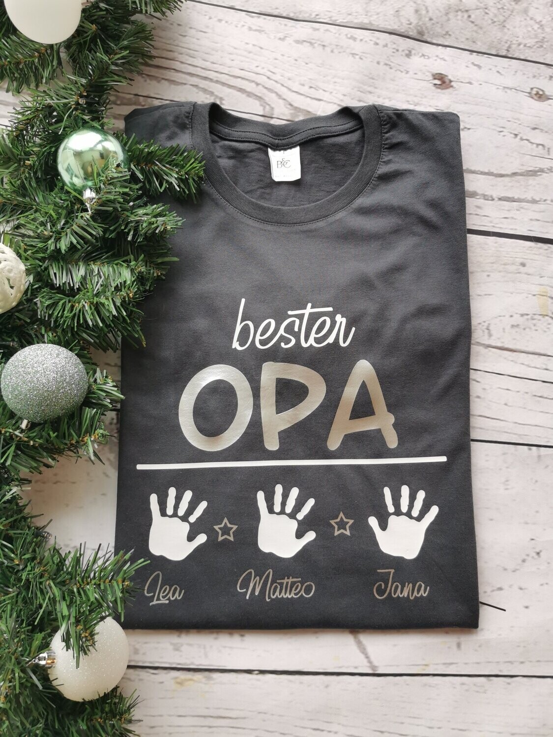 Männer-Shirt oder Hoodie  "bester Papa/Opa"