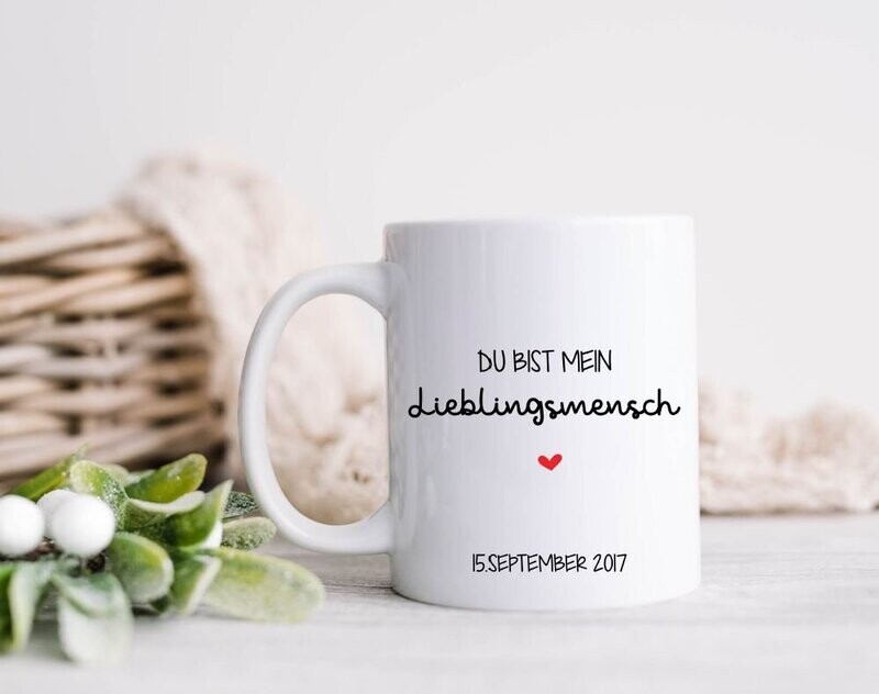 Tasse "Lieblingsmensch"