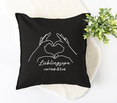 Kissenbezug  Kissenbezug "Lieblingsopa"