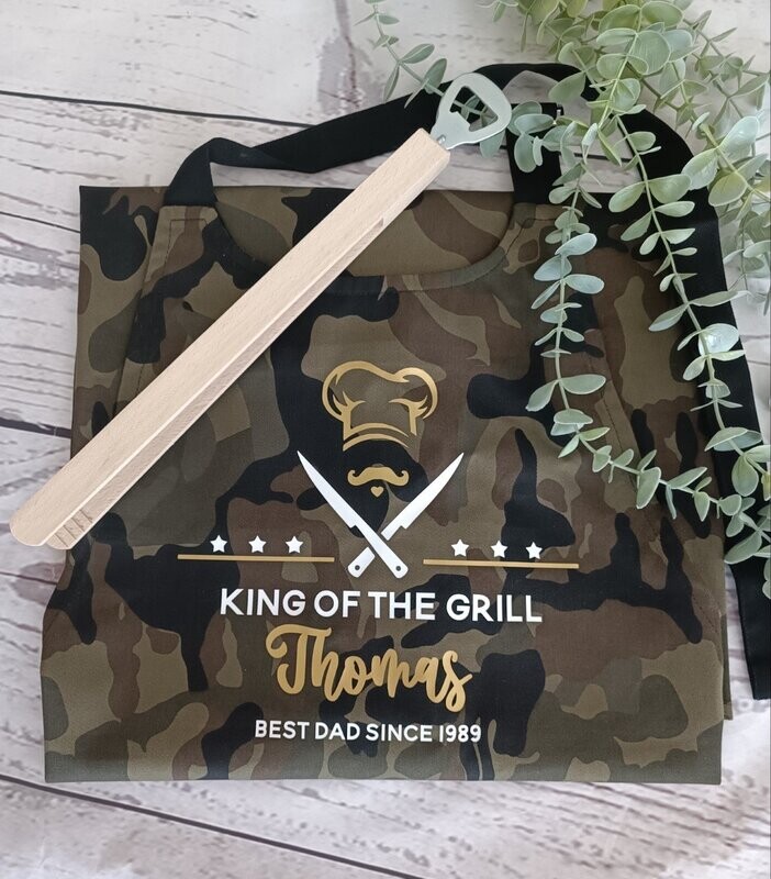 Schürze "King of the Grill 1.0"