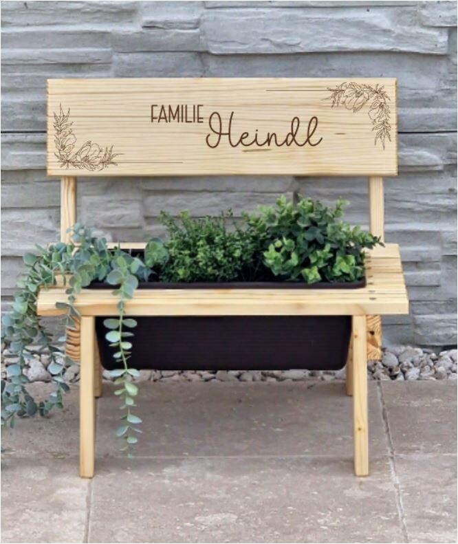 Holzbankerl "Familienname"