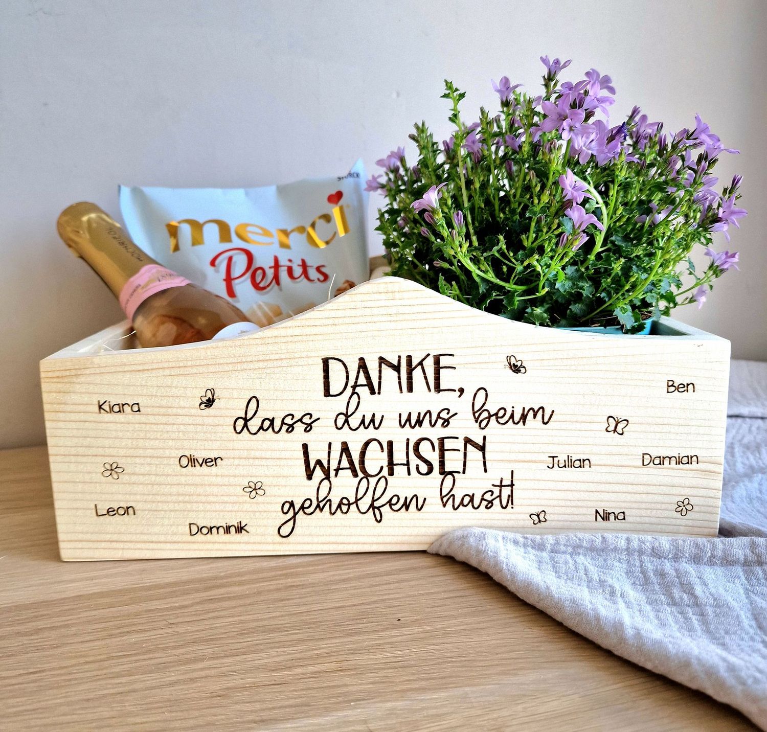 Abschiedskisterl "Danke"