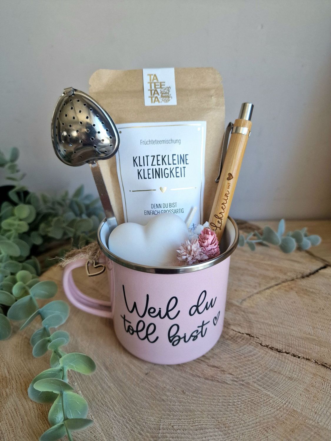 Tasse "du bist toll"
