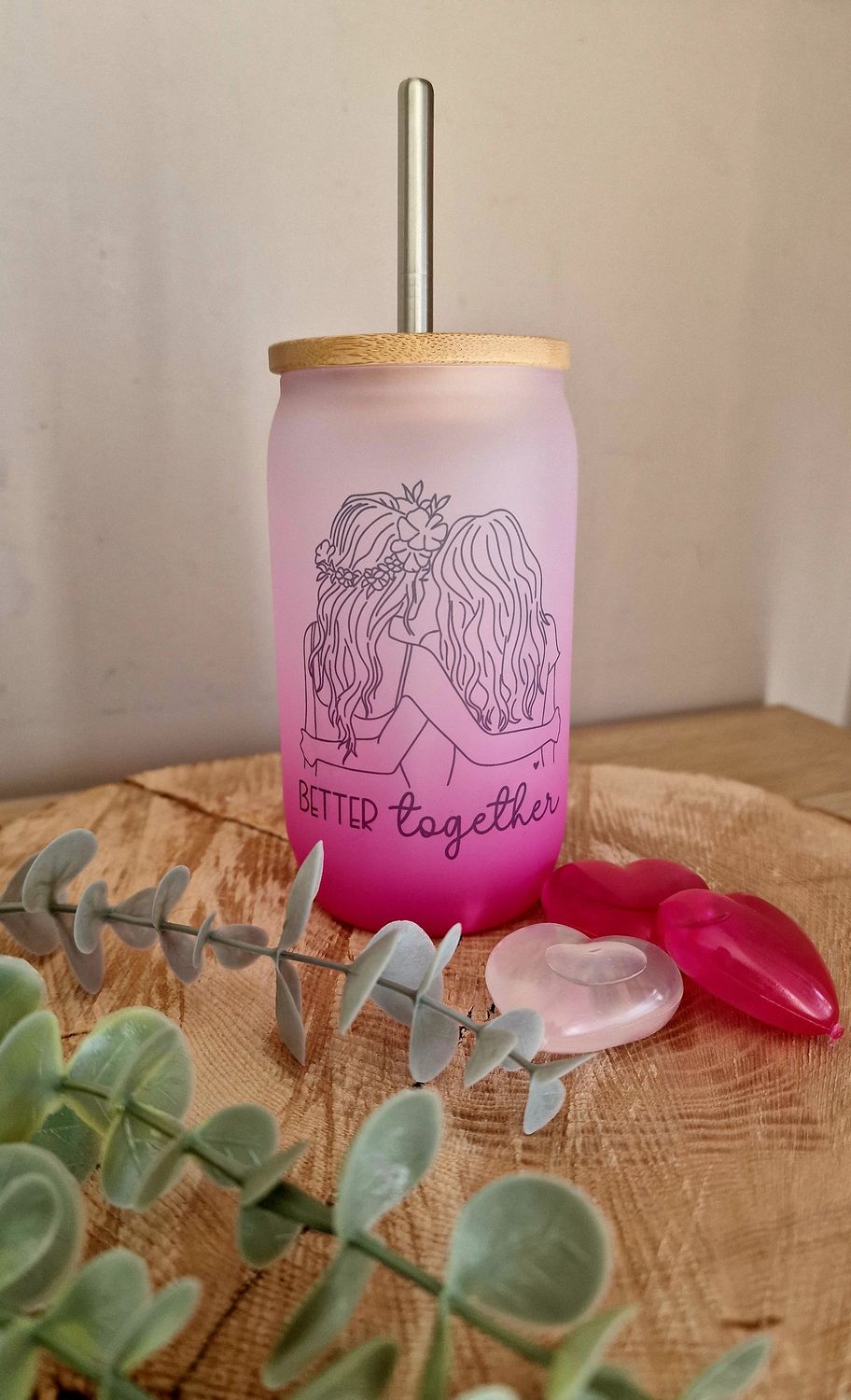 Glas "Better Together"