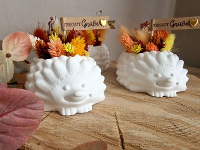 Trockenblumen-Igel Trockenblumen-Igel