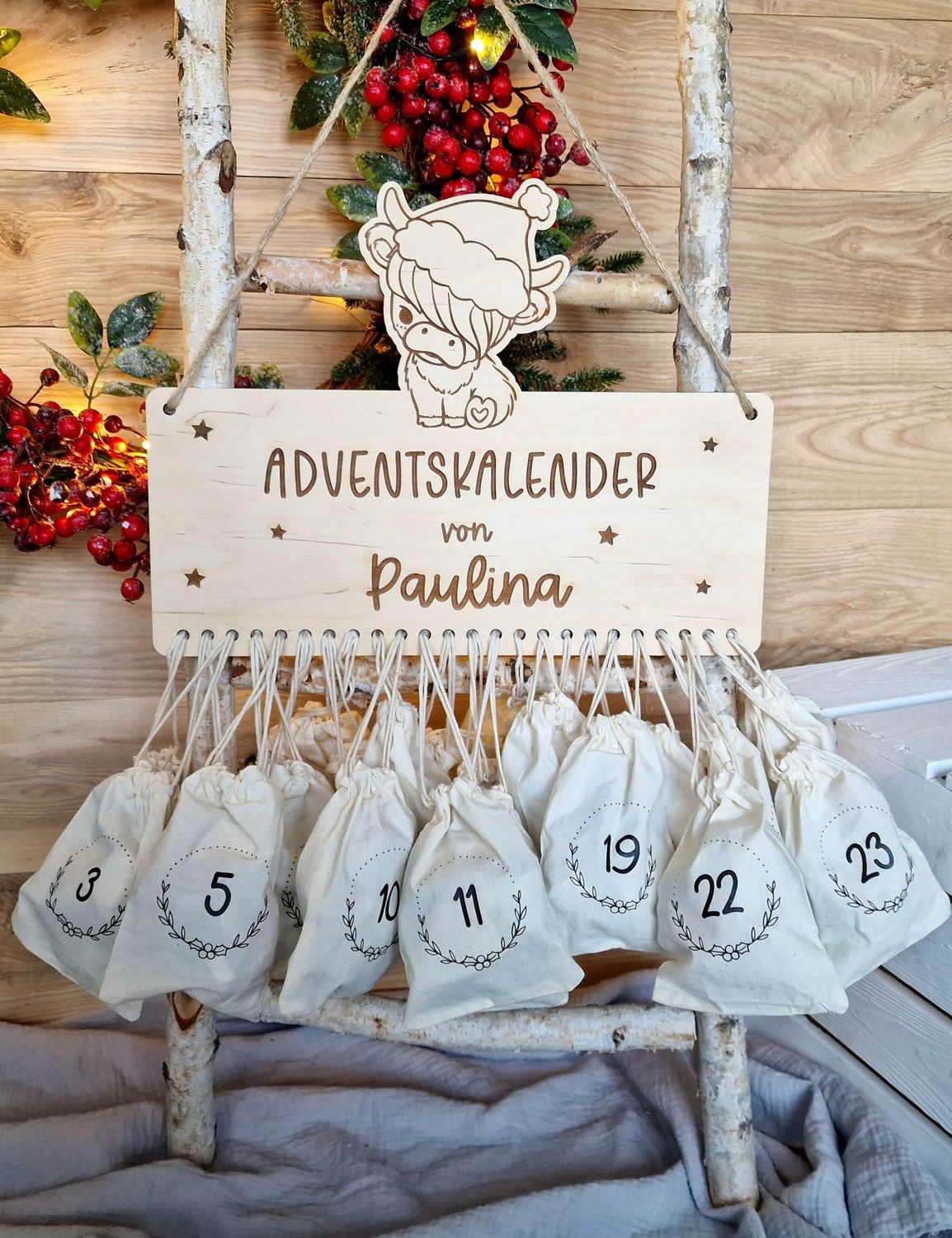 personalisierter Adventskalender
