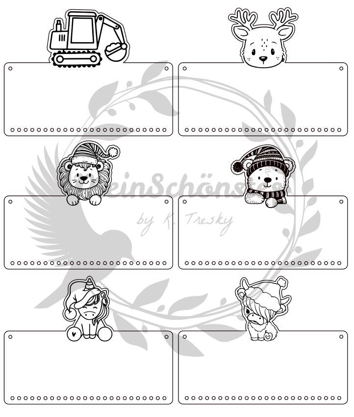 personalisierter Adventskalender