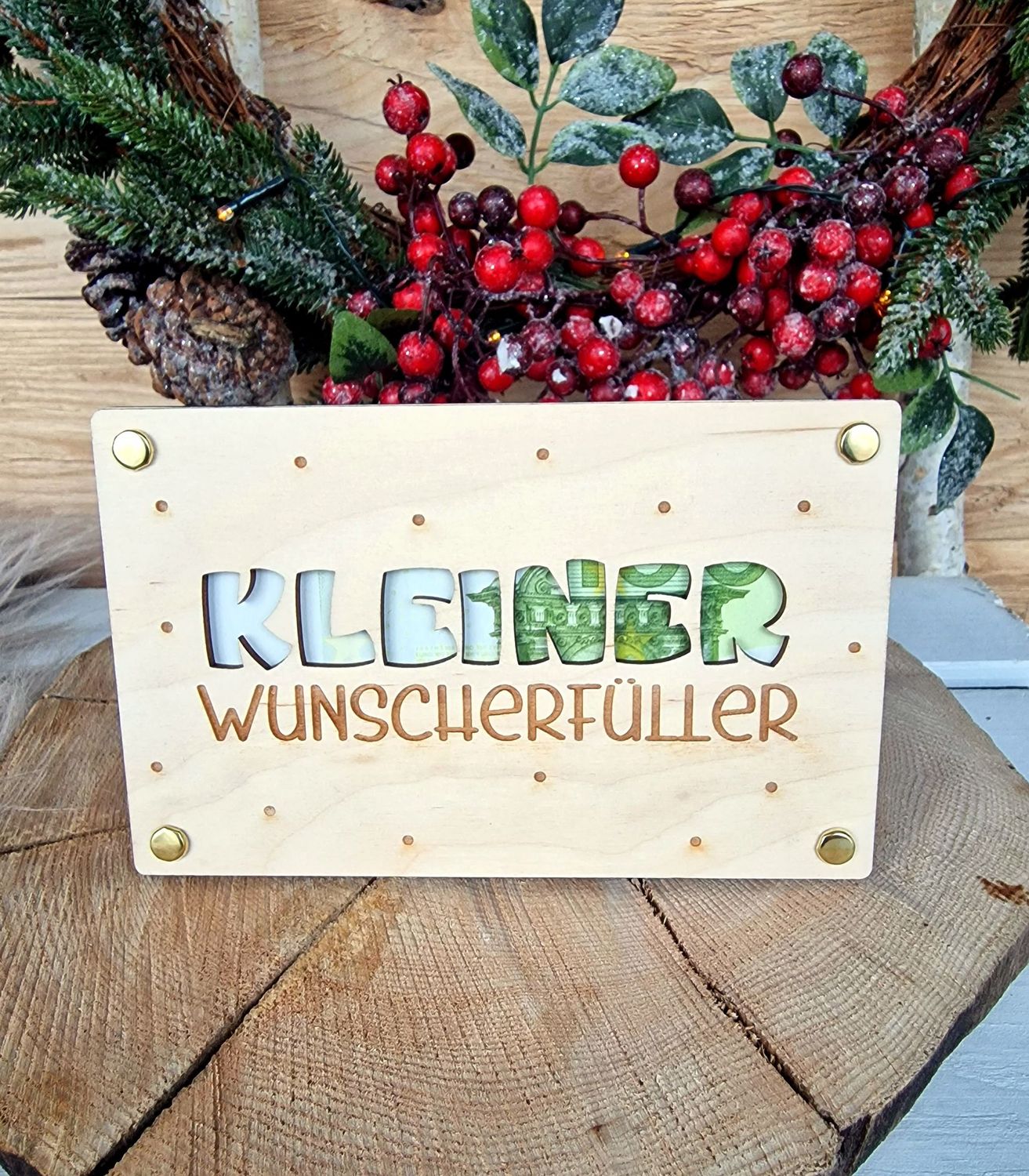 Geldgeschenkkarte "kleiner Wunscherfüller"