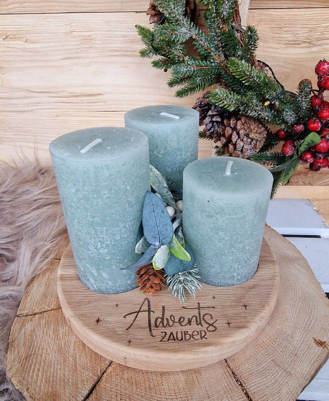 Weihnachtsgesteck mit/ohne Deko