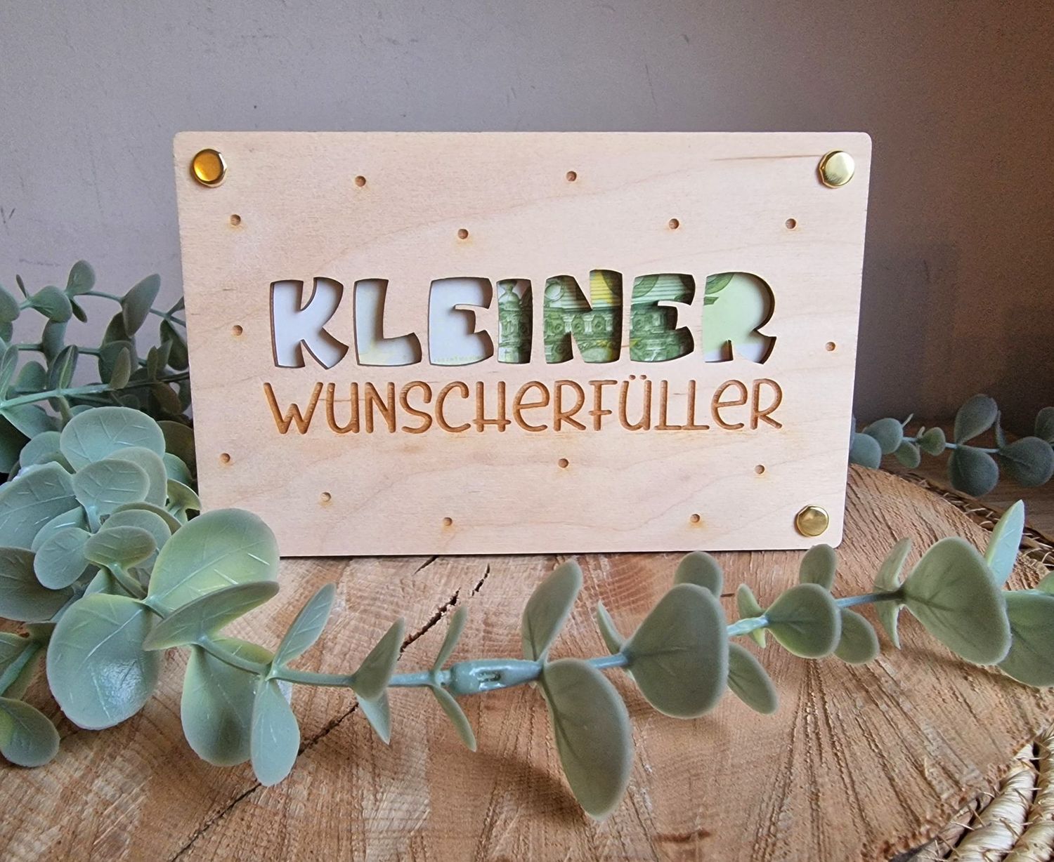 Geldgeschenkkarte "Wunscherfüller"