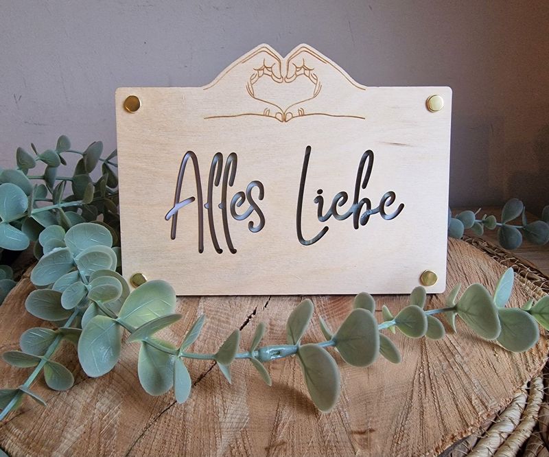 Geldgeschenkkarte "Alles Liebe"