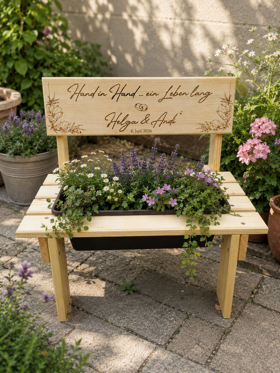 Holzbankerl Holzbankerl "Hand & in Hand"