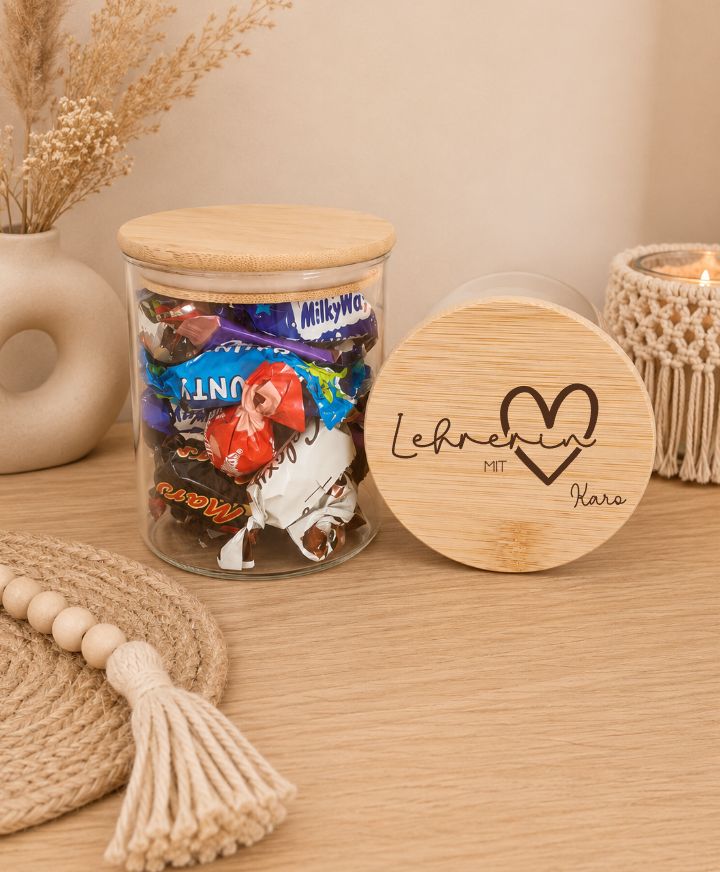 Naschglas Naschglas "mit Herz"