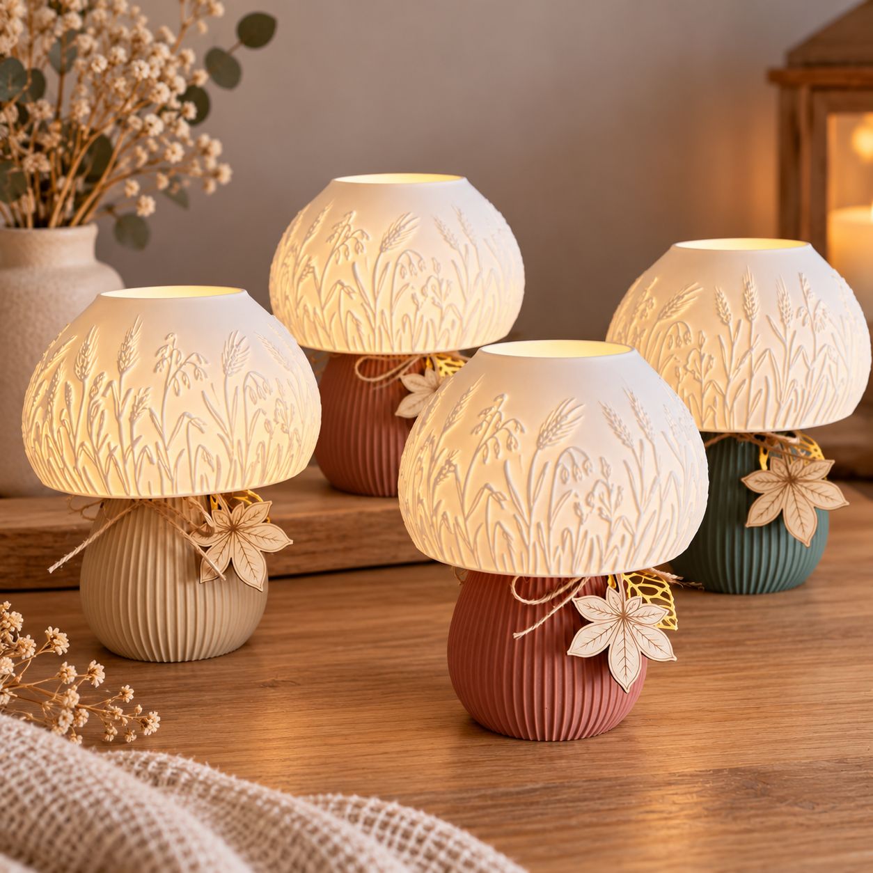 Pilz mit LED- Licht