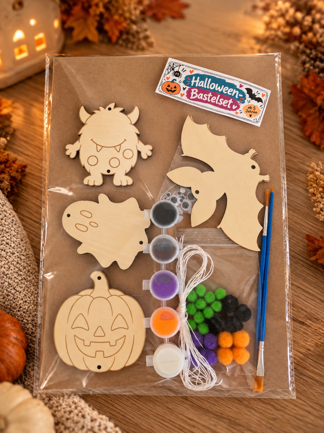 Halloween- Bastelset