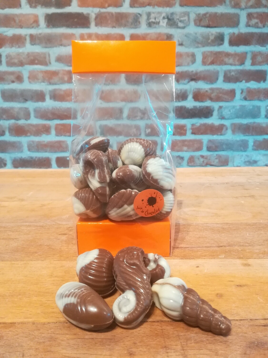 Droge voeding: Joie de Chocolat zeevruchten 225gr Droge voeding: Joie de Chocolat zeevruchten 225gr