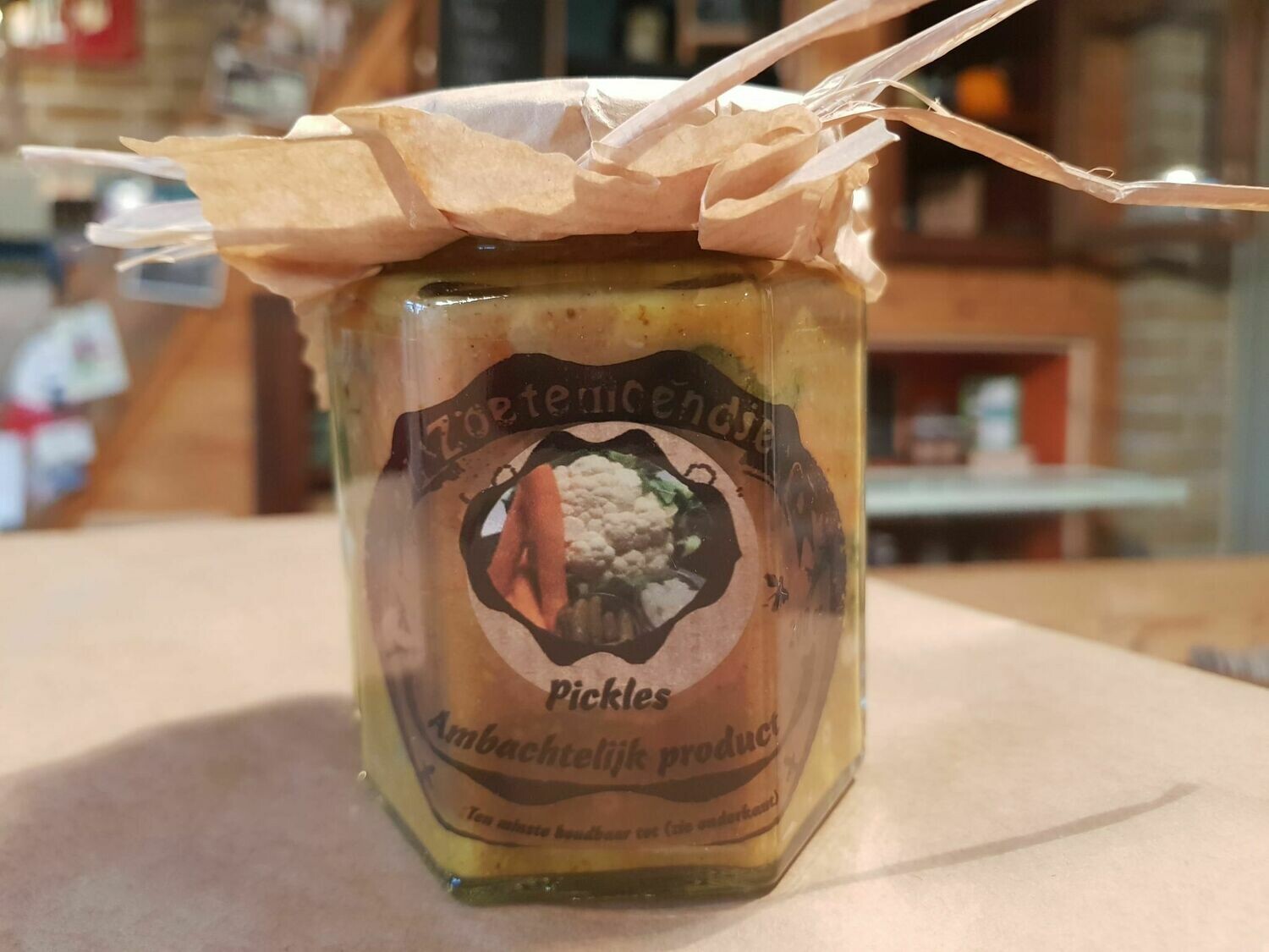 Droge voeding: 't zoetemoendje pickles Droge voeding: 't zoetemoendje pickles