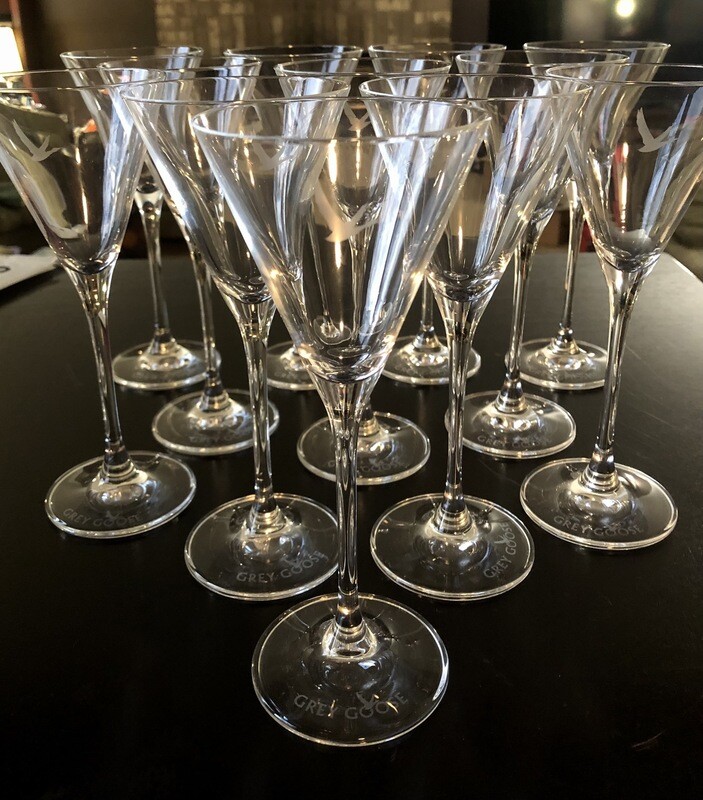 Grey Goose Martini Glasses