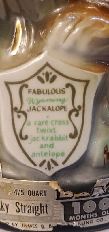 Jim Beam Jackalope Decanter