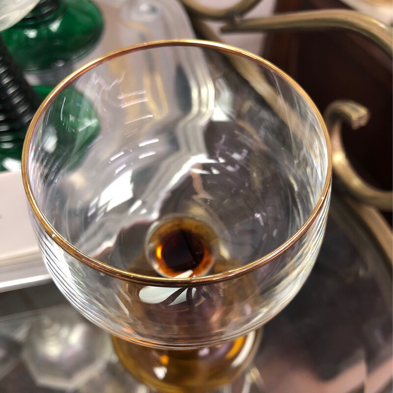 1970’s Luminarc Roemer Glasses—set of 12