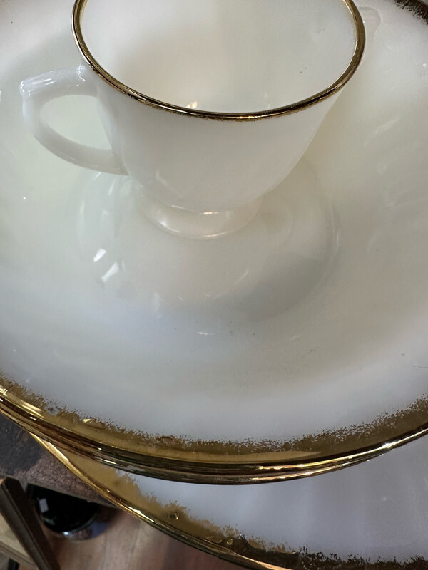 35 Piece Anchor Hocking Fire King Dish Set