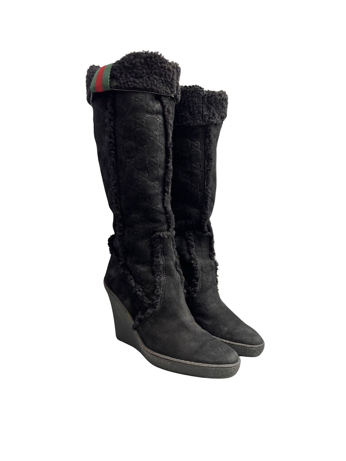 ​Gucci Boots Knee High Black EU 37
