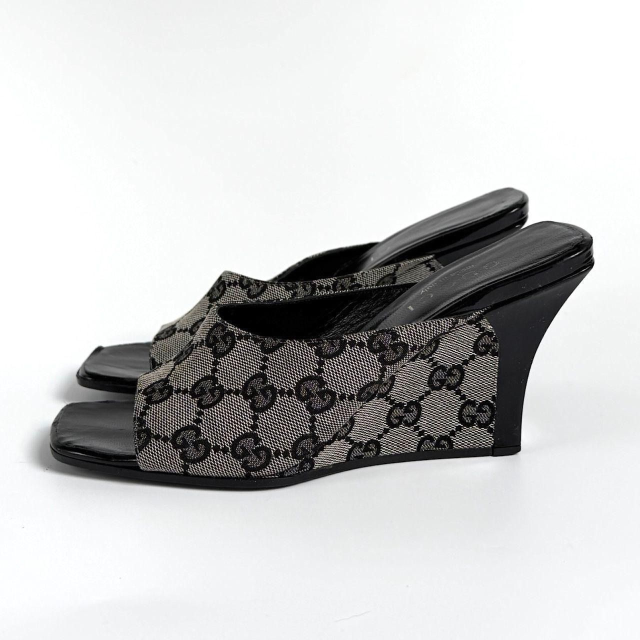 ​Gucci Mule Wedges Heels  EU 36