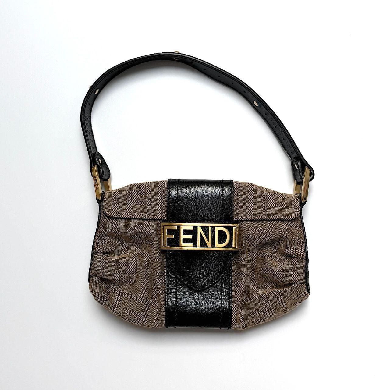 Fendi Logo Mini Shoulder Bag Fendi Logo Mini Shoulder Bag