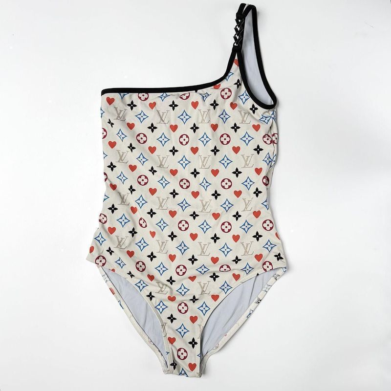 ​Louis Vuitton Logomain Swimsuit UK 8