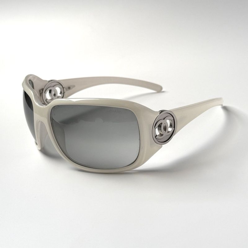 ​Chanel Sunglasses Oversized Shield 6023