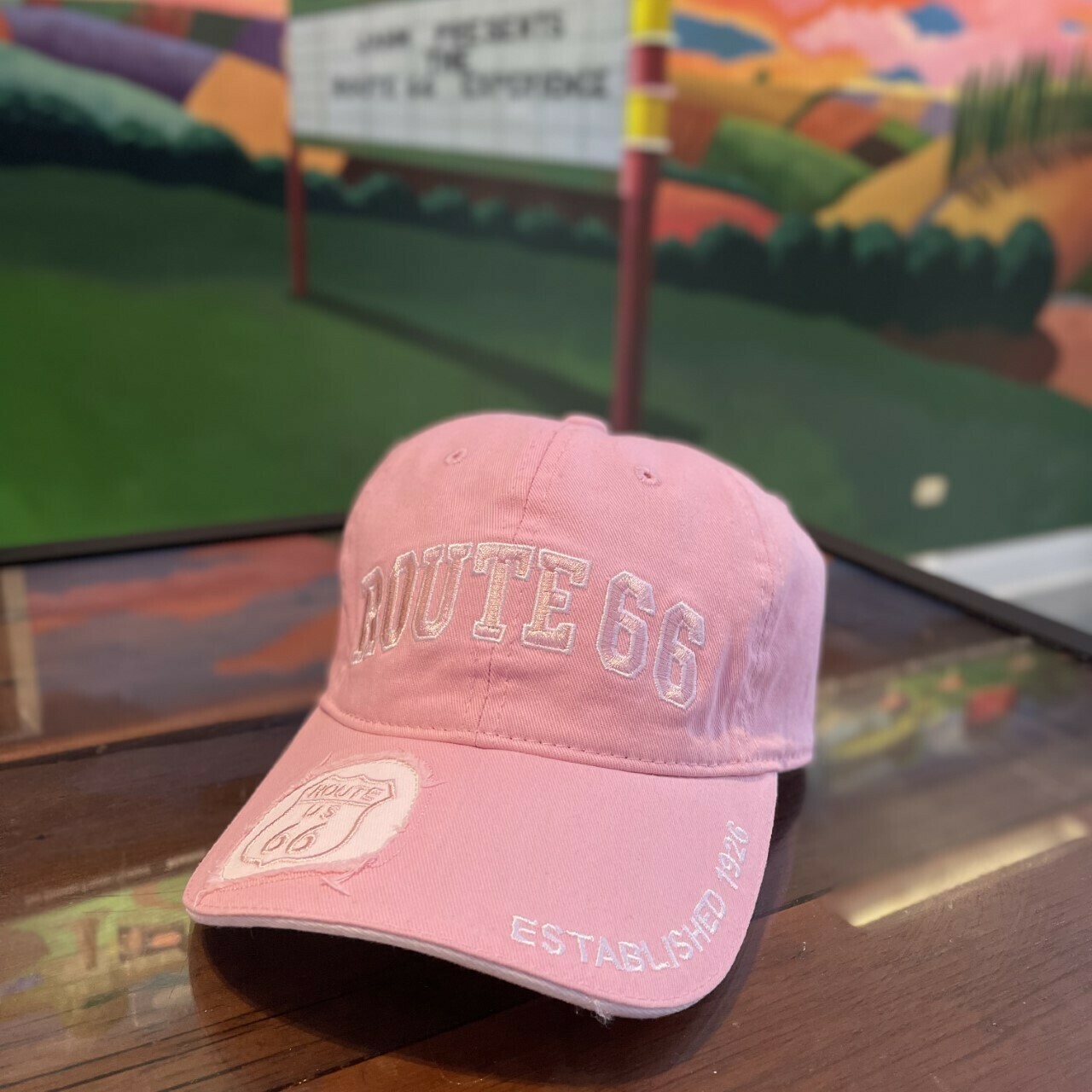 Rt 66 Pink Hat