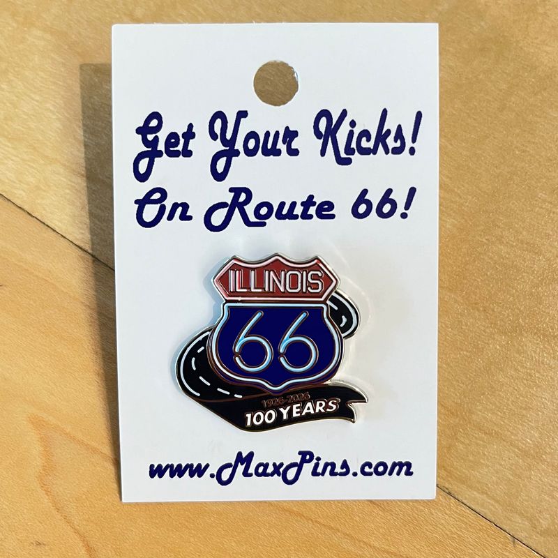 Rt 66 Centennial Pin