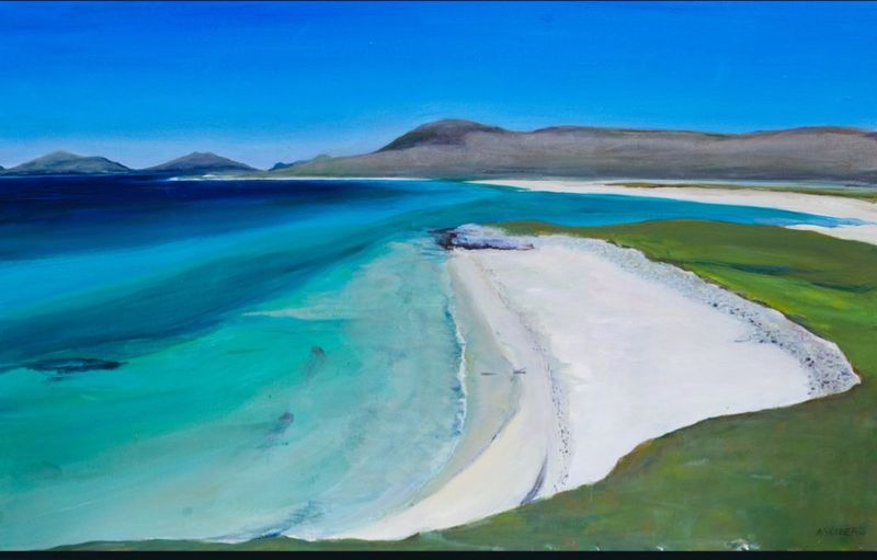 Distant sands, Harris