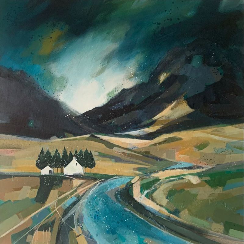 Break in Glencoe Sky