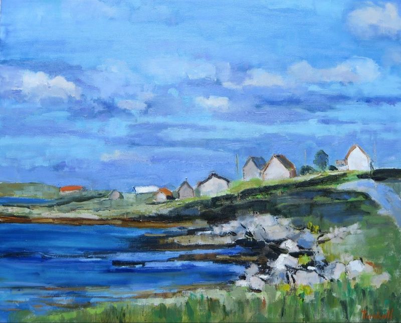 Summer skies, Uist