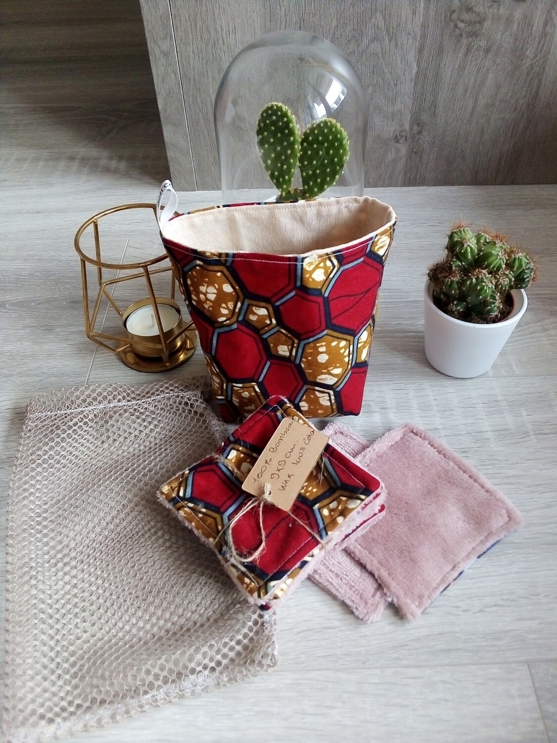 Lot de Lingettes démaquillants lavables