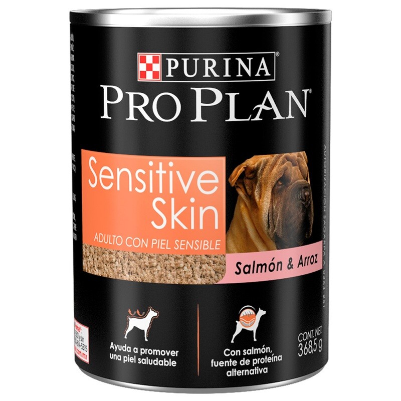 PRO PLAN® PERRO - ALIMENTO HÚMEDO LATA PIEL SENSIBLE