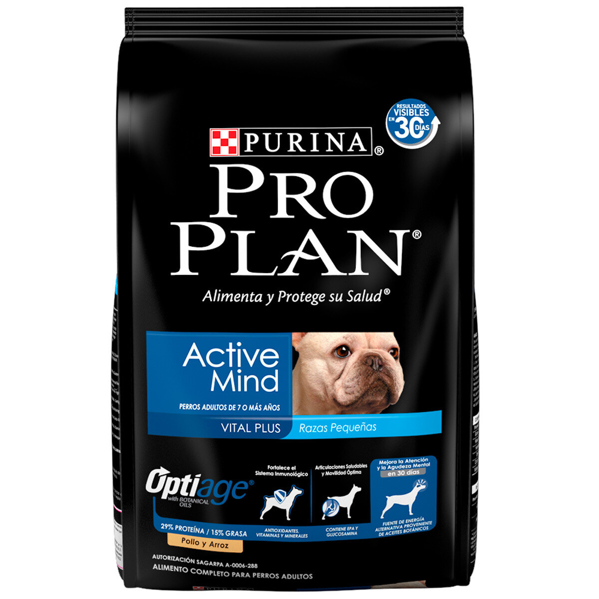 PRO PLAN® ACTIVE MIND MAYORES DE 7 AÑOS RAZA PEQUEÑA