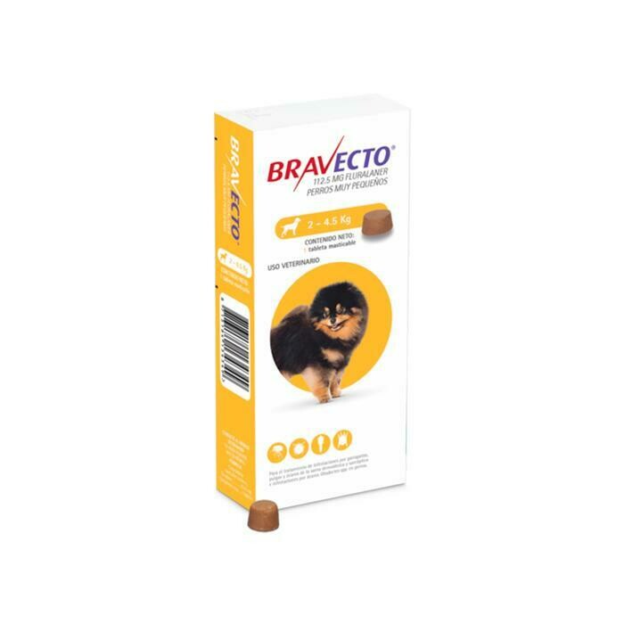 Bravecto 2-4,5kg